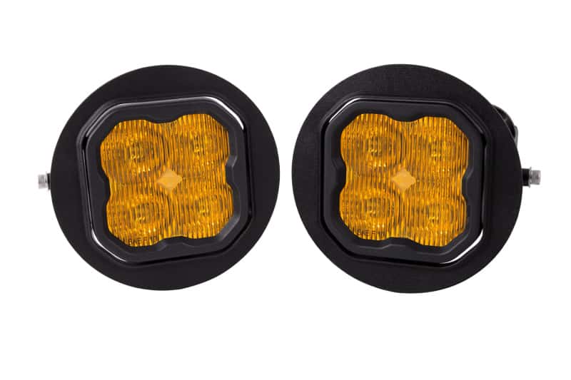Diode Dynamics — Diode Dynamics SS3 Max Type FT Kit ABL - Yellow SAE Fog - view 1