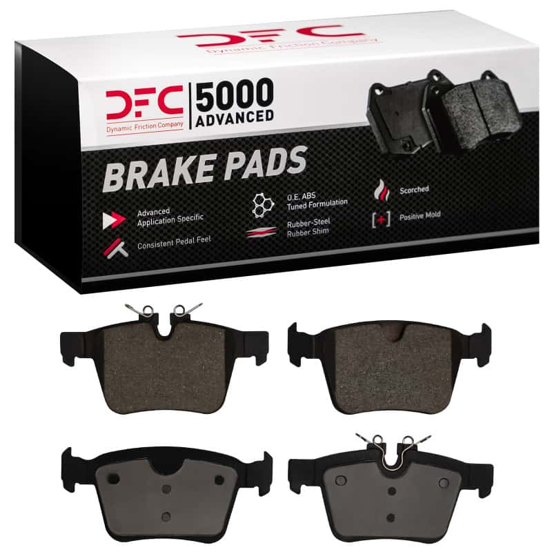 DFC — DFC 15-25 Jaguar E-Pace Rear 5000 Advanced Ceramic Brake Pads
DFC Brake Pad Set - view 1