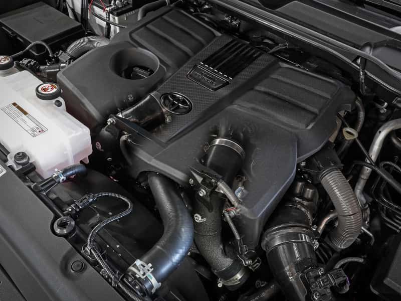aFe — aFe 2022 Toyota Tundra V6-3.5L (tt) BladeRunner 2.5in Aluminum Hot Charge Pipe - Black
Hot Charge Pipe - view 7