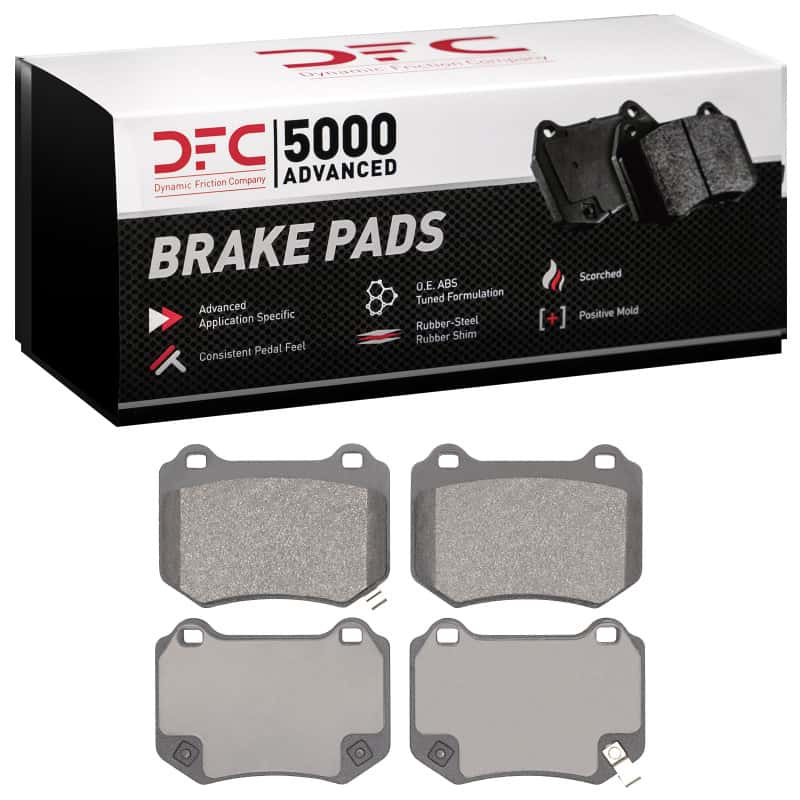 DFC — DFC 18-25 Subaru WRX Rear 5000 Advanced Low Metallic Brake Pads
DFC Brake Pad Set - view 1