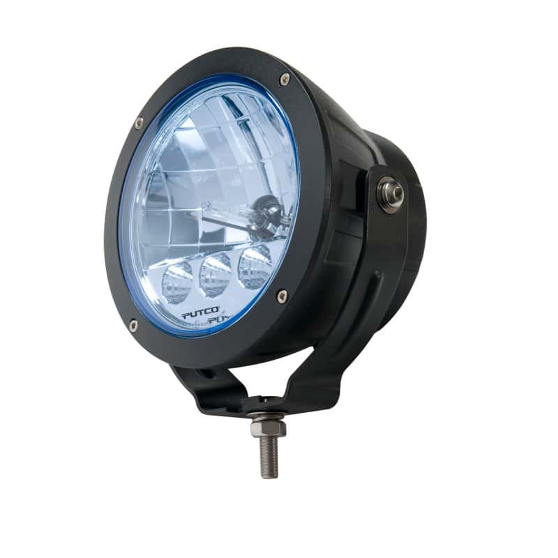 Putco — Putco HID Off Road Lamp w/3 LED DayTime Running Lights - 6in Black Housing w/ Blue Tinted Lens
Offroad/Racing Lamp - view 2