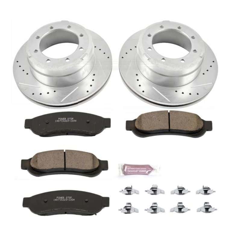 PowerStop — Power Stop 10-12 Ford F-350 Super Duty Rear Z23 Evolution Sport Brake Kit - view 1