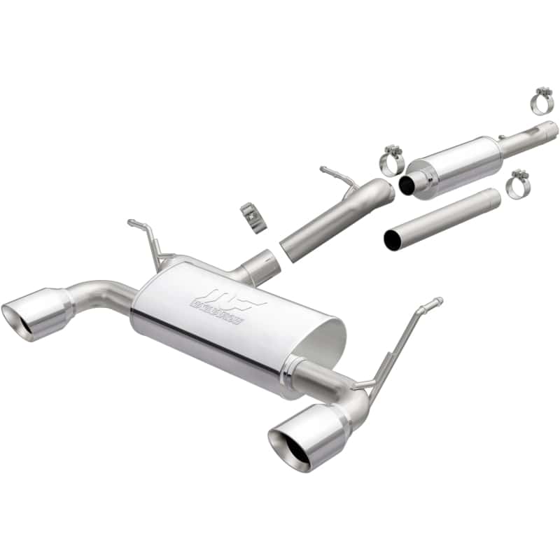 Magnaflow — MagnaFlow Cat-Back 12-16 Jeep Wrangler GT 3.6L V6 Polished Tips
Cat-Back - view 2