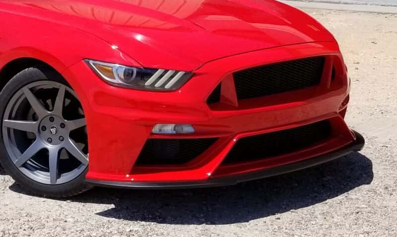 Anderson Composites — Anderson Composites 15-17 Ford Mustang Type-TT Front Bumper Fiberglass - view 7