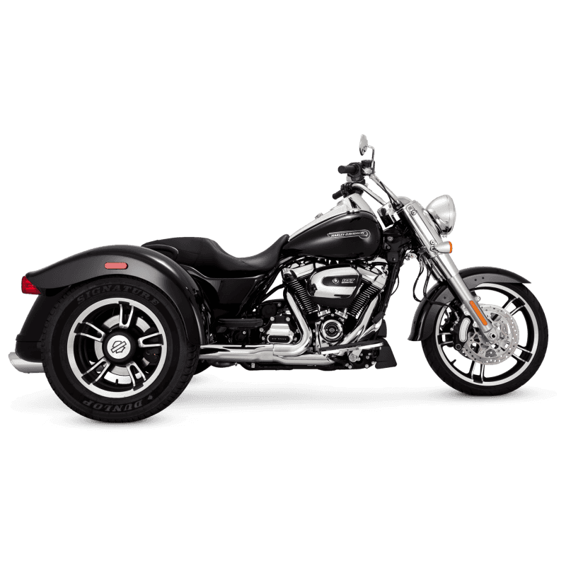 Vance and Hines — Vance & Hines Harley-Davidson 17-22 Trike / Freewheeler Twin Slash Slip-On Exhaust - view 2