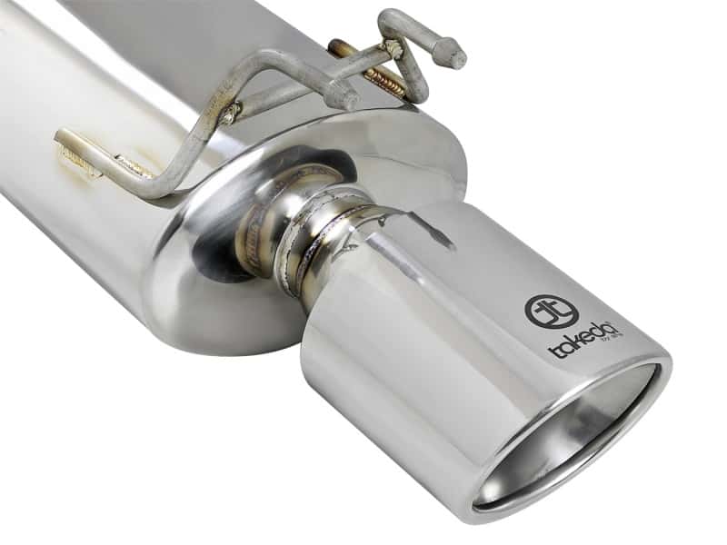 aFe — aFe Takeda Exhaust Axle-Back 13 Honda Accord Sport Sedan 2.4L L4
Axle-Back Exhaust - view 2