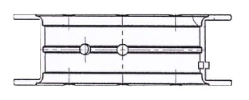 ACL — ACL TRIMETAL - Chevrolet V8 4.8/5.3/5.7/6.0L Gen III 1997-on Engine Crankshaft Main Bearing Set - view 6