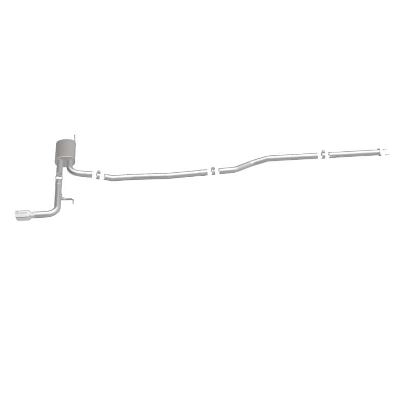 Magnaflow — MagnaFlow Cat Back, SS, 2.5in, Street, Single Straight Pass. Polished 4in Tip, 2015 Ford Fusion 2.5L
Cat-Back - view 8