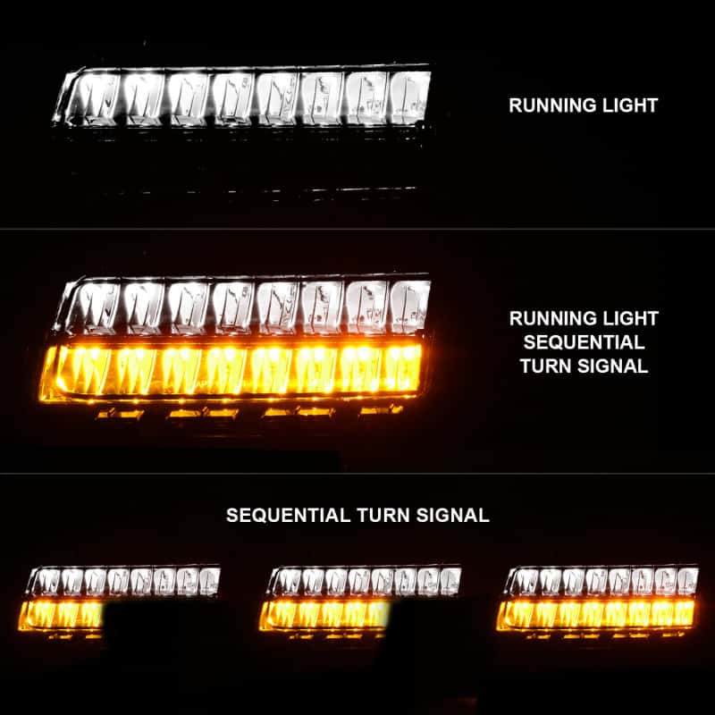 ANZO — ANZO 2018-2021 Jeep Wrangler LED Side Markers Chrome Housing Smoke Lens w/ Seq. Signal Sport Bulb
TurnSignalPkLtAssy
SideMrkrLghtAssy - view 9