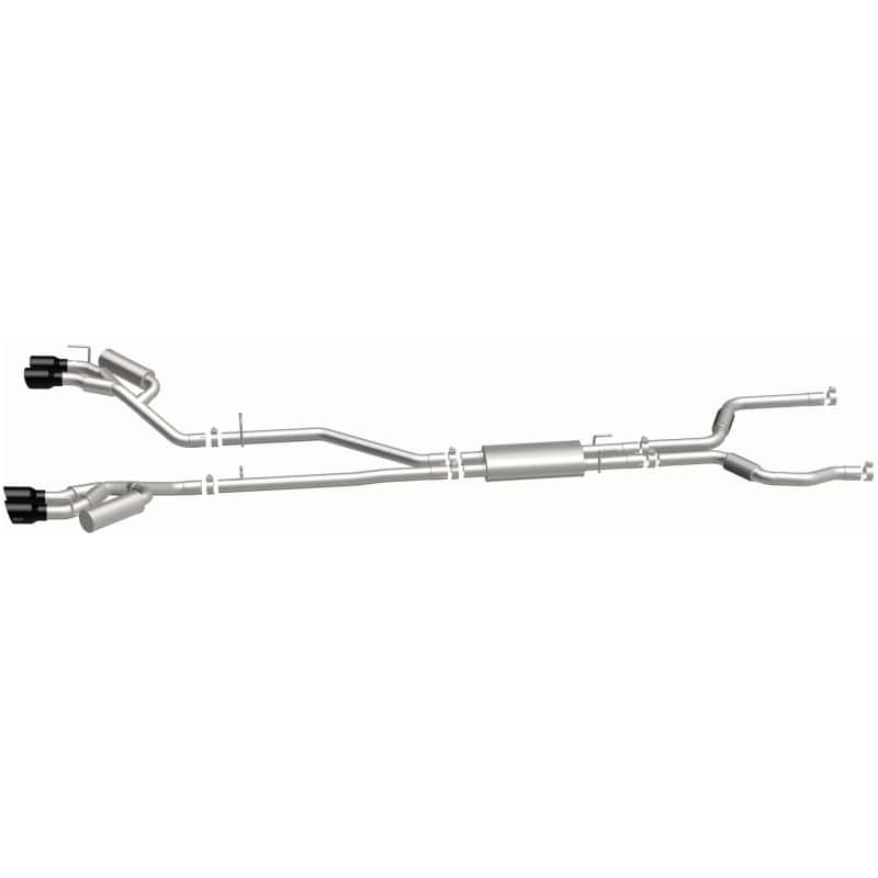 Magnaflow — MagnaFlow 20-21 Ford Explorer 3.0L V6 Dual Exit Quad Black Chrome Tip Street Series Cat-Back Exhaust - view 6