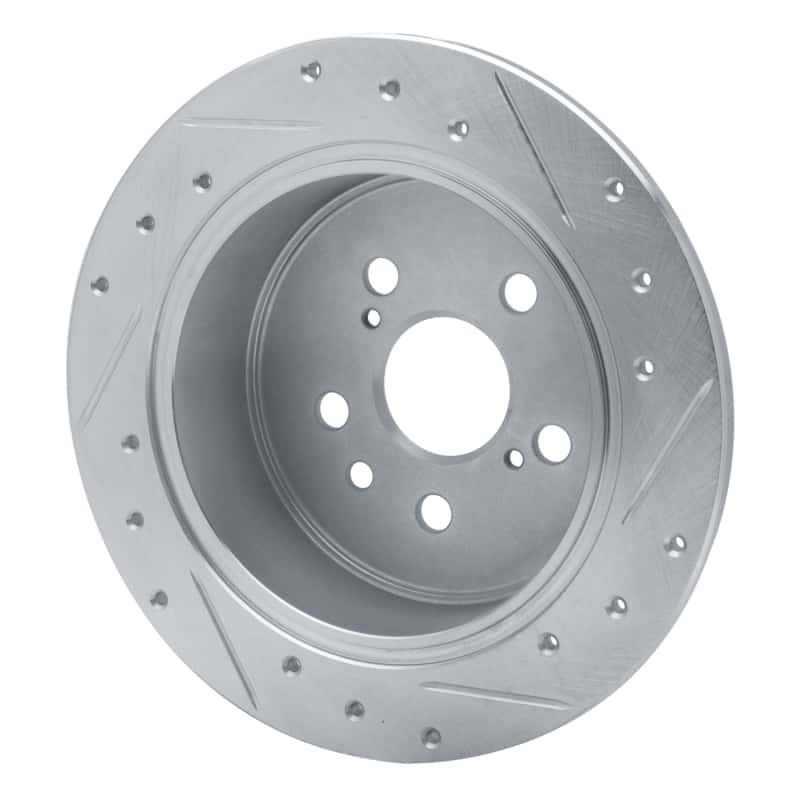 R1 Concepts — R1 86-93 Lexus ES250 Rear Left Drilled & Slotted Silver Brake Rotor
R1 Brake Rotor Drill - view 4