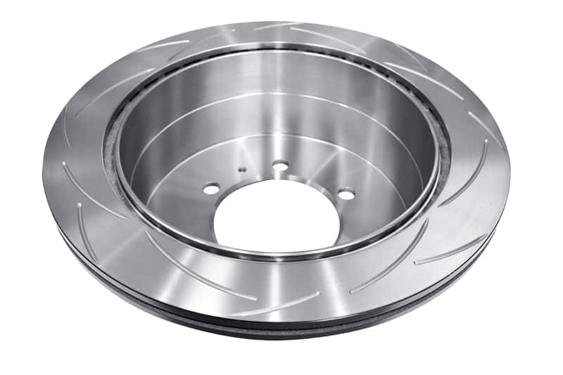 DBA — DBA 96-97 Lexus LX450 / 8/92+ Toyota Landcruiser 80 Series Rear Slotted Street Series Rotor
T2 Street Series
Brake Rotor - view 3