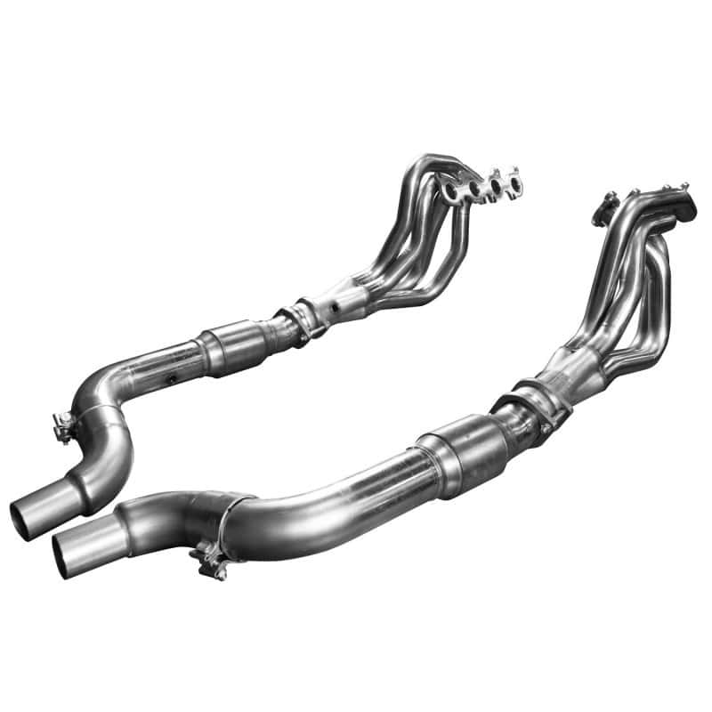 Kooks Headers — Kooks 15+ Mustang 5.0L 4V 2in x 3in SS Headers w/Green Catted OEM Connection Pipe
2in. Hdr w/Conn.
2" Hdr w/Conn. - view 3