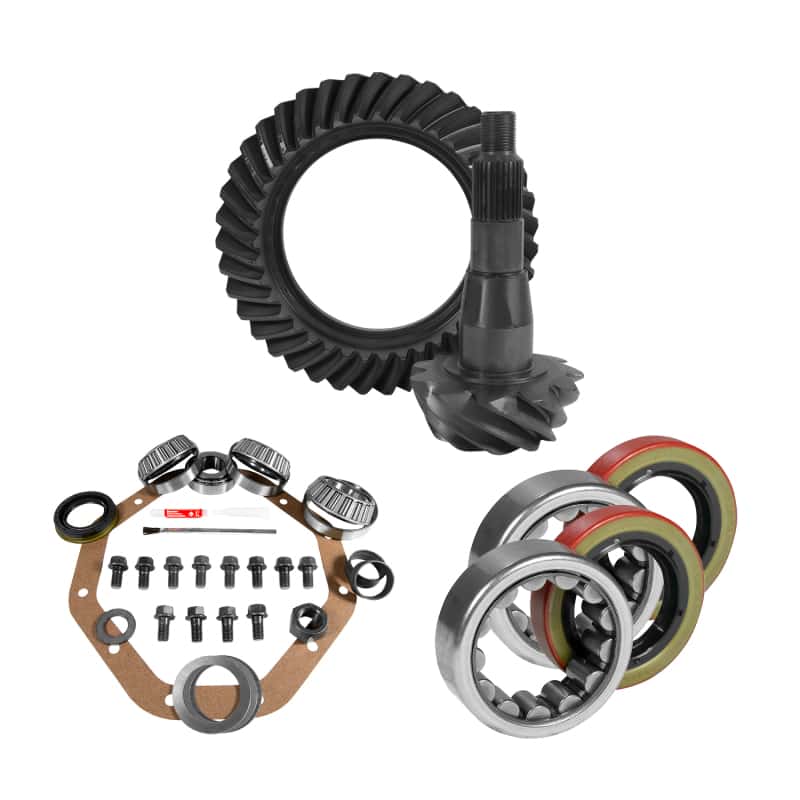 Yukon Gear & Axle — Yukon Gear 9.25in CHY 3.91 Rear Ring & Pinion Install Kit 1.62in ID Axle Bearings and Seal
Gear & Install Pkg
Gear/Install Pkg - view 1