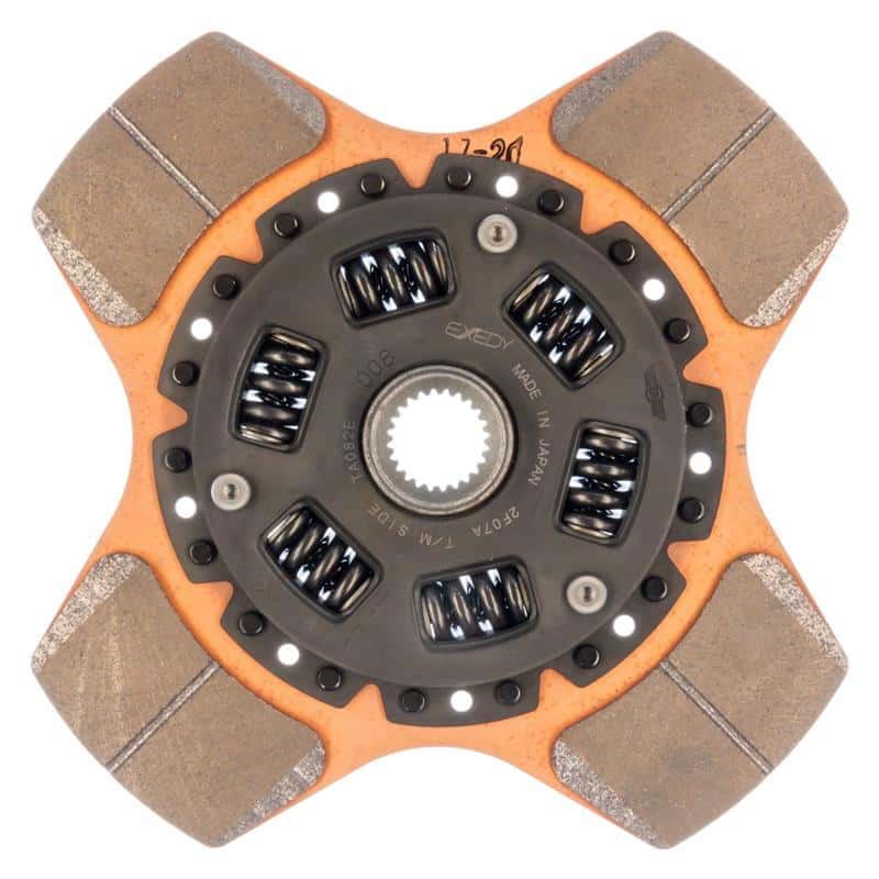 Exedy — Exedy 2004-2011 Subaru WRX STI H4 Stage 2 Cerametallic 4 Puck Disc Fits 15951HDP4
Clutch Plate (Disc)
Replacement Parts - view 1