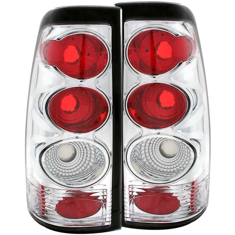 ANZO — ANZO 1999-2002 Chevrolet Silverado 1500 Taillights Chrome
TailLightSet - view 1