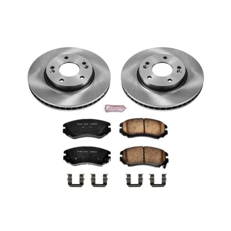 PowerStop — Power Stop 10-11 Kia Soul Front Autospecialty Brake Kit - view 1
