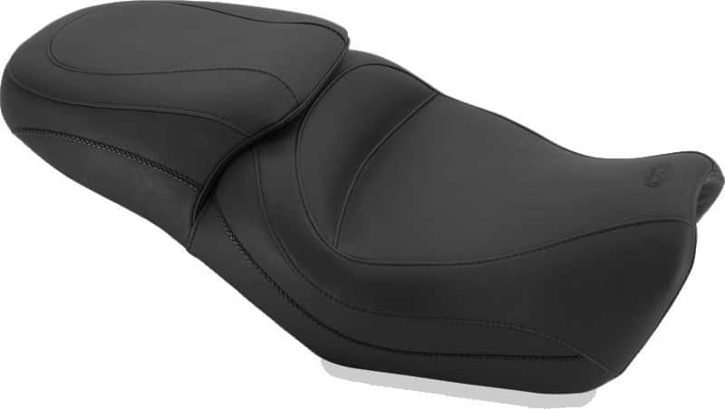 Mustang Motorcycle — Mustang 15-21 Harley Street Standard Touring 1PC Seat - Black - view 2