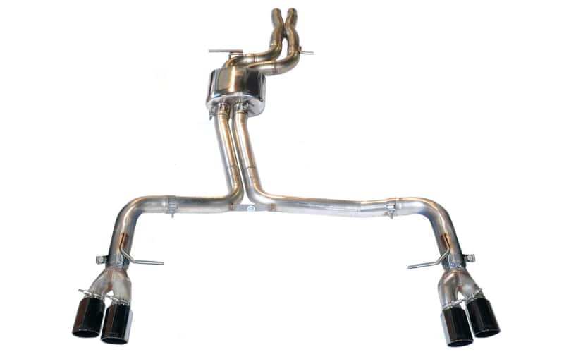 AWE Tuning — AWE Tuning Audi B8.5 S5 3.0T Track Edition Exhaust - Diamond Black Tips (102mm)
Track Exhaust - view 1