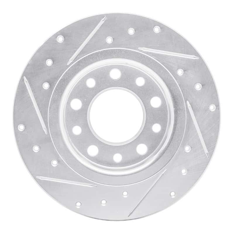R1 Concepts — R1 13-16 Dodge DART Rear Right Drilled & Slotted Silver Brake Rotor
R1 Brake Rotor Drill - view 5