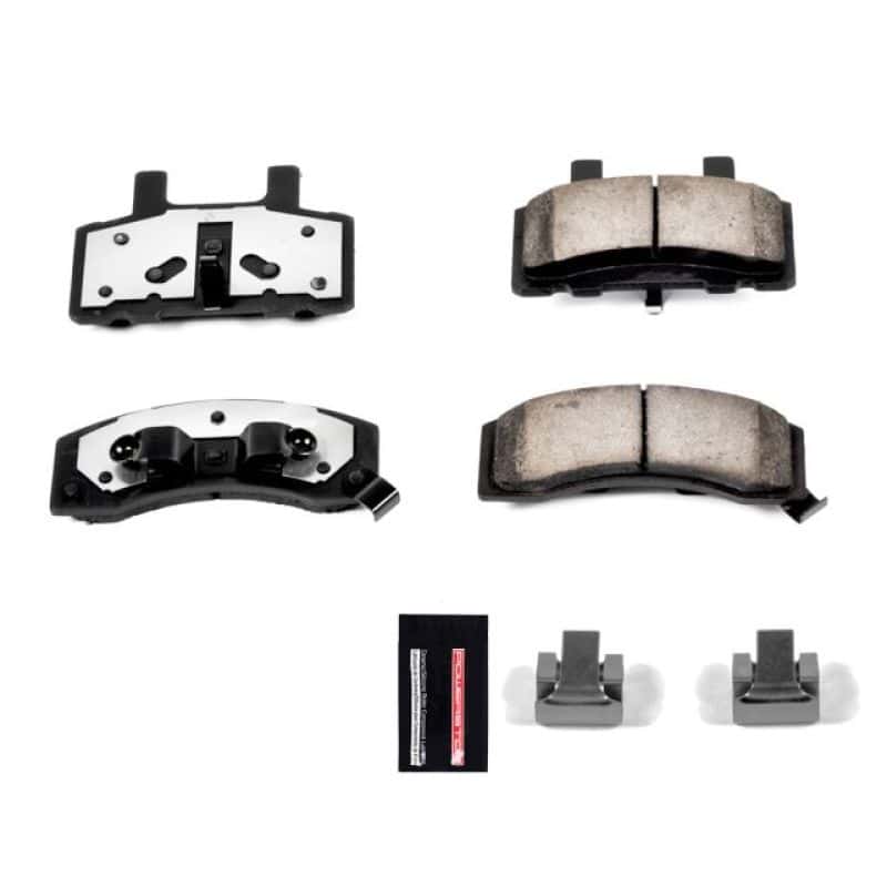 PowerStop — Power Stop 87-93 Ford Bronco Front Z36 Truck & Tow Brake Pads w/Hardware
Z36 Brake Pads - view 1