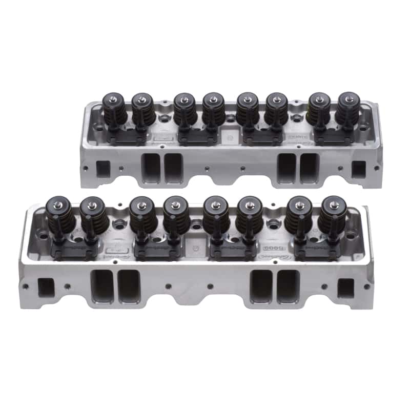 Edelbrock — Edelbrock 1Pr Cyl Head E-210 SBC 64cc Perf RPM (Complete Pair)
CYLINDER HEADS - view 3