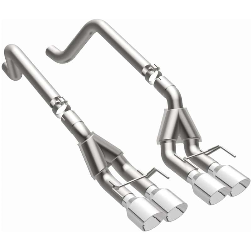 Magnaflow — Magnaflow 09-11 Chev Corvette V8 6.2L Comp Series Quad Center Rear Exit SS Cat-Back Perf Exhaust
Axle-Back - view 3
