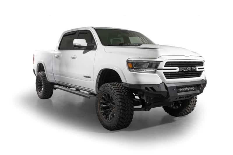 Addictive Desert Designs — Addictive Desert Designs 19-24 RAM 1500 Black Label Front Bumper
Bumper- Front - view 1