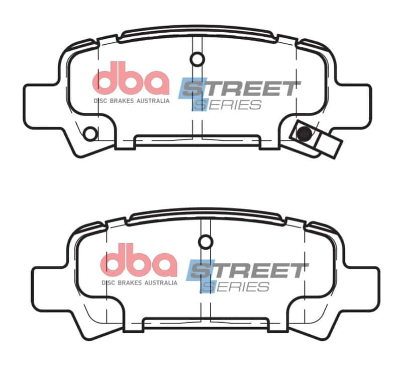 DBA — DBA 99-03 Subaru Impreza RS Street Series Rear Brake Pads
Brake Pad - view 1