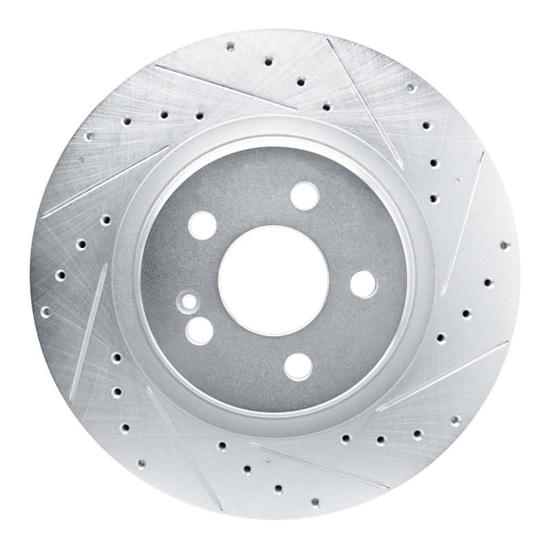 R1 Concepts — R1 20-26 Mercedes-Benz GLS450 Rear Right Drilled & Slotted Silver Brake Rotor
R1 Brake Rotor Drill - view 1