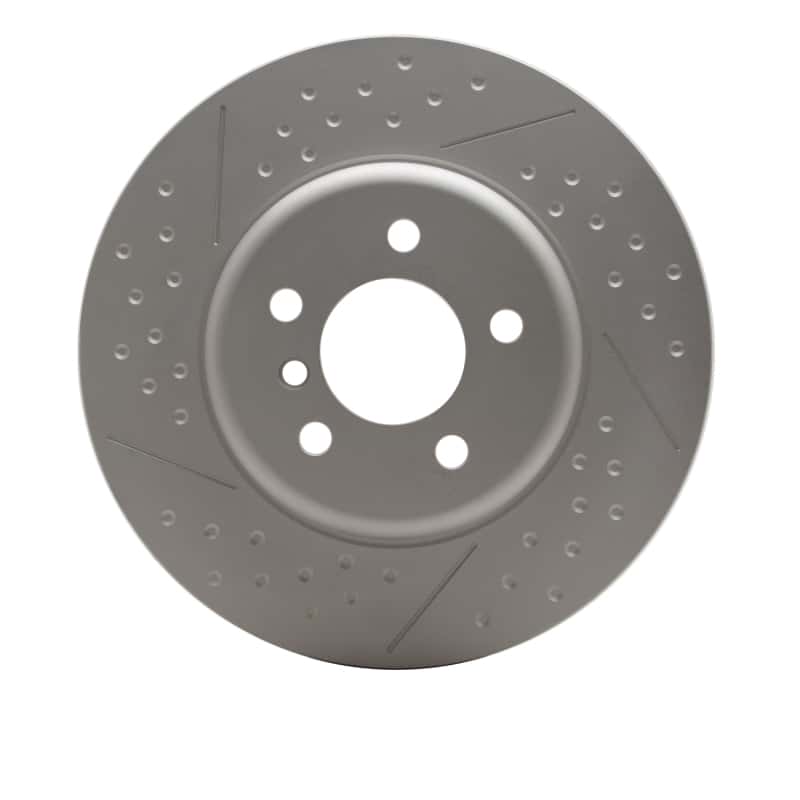 DFC — DFC 13-21 BMW 428i Rear GeoSPEC Coated Rotor - Dimpled and Slotted
DFC Brake Rotor - view 1