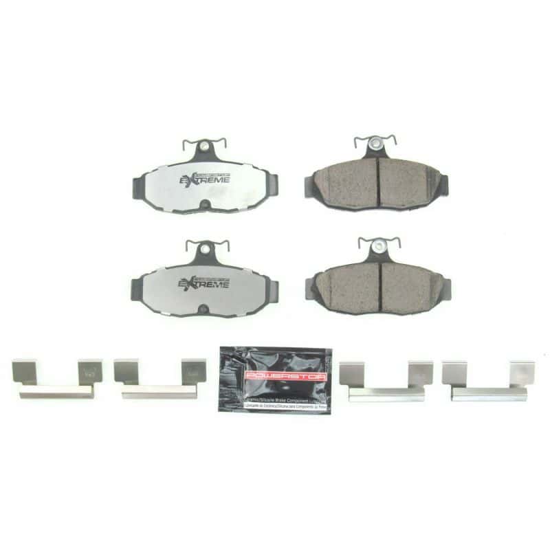 PowerStop — Power Stop 1993 Ford Mustang Rear Z26 Extreme Street Brake Pads w/Hardware
Z26 Brake Pads - view 1