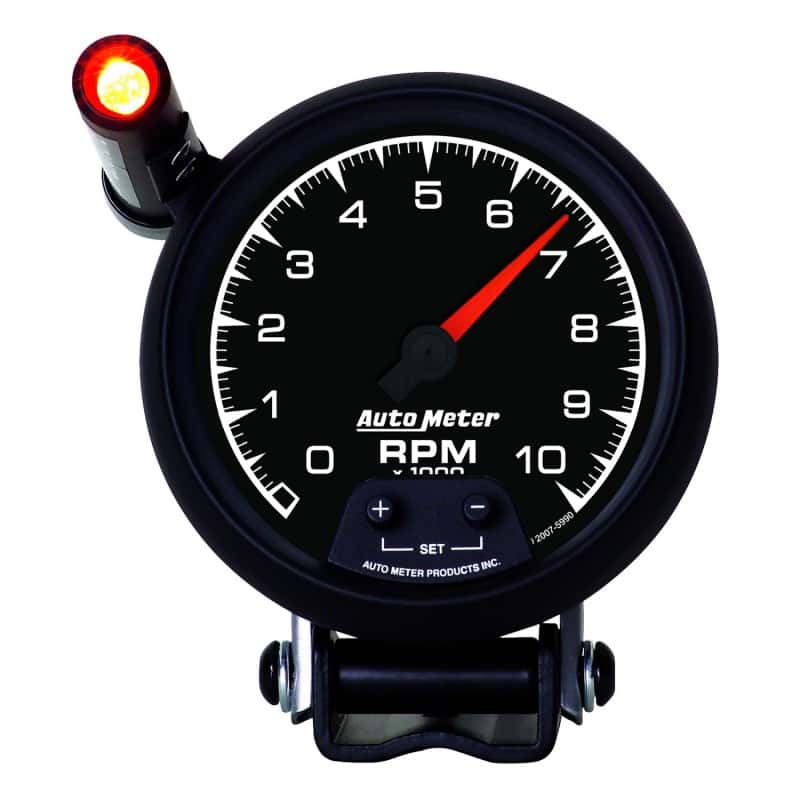 AutoMeter — Autometer ES 3-3/4in TACH Mini-Monster 10000 RPM IN-DASH
GA 3.75" 10KRPM - view 1
