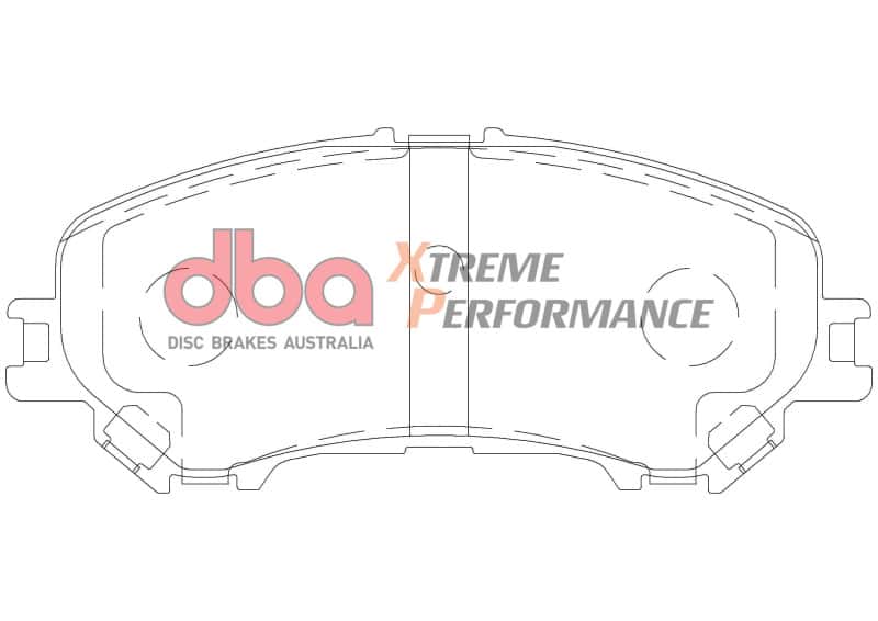 DBA — DBA 14-22 Nissan Rogue Sport A/T Front XP Performance Brake Pads
Brake Pad - view 1