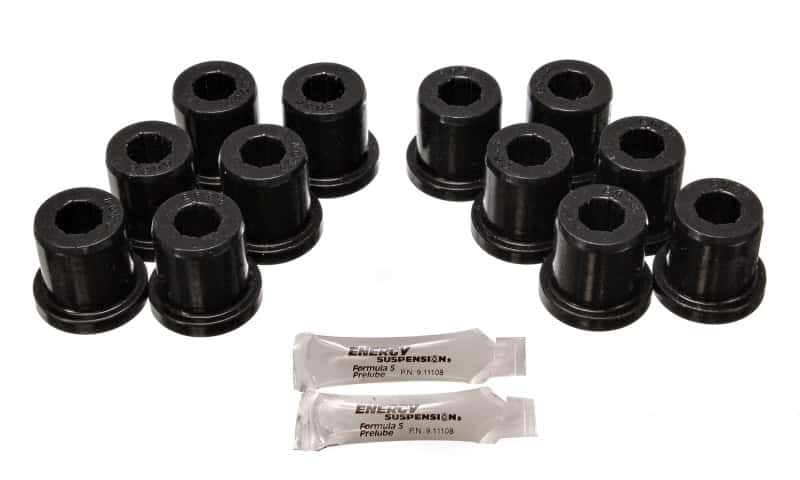 Energy Suspension — Energy Suspension 81-89 Toyota FJ40/FJ60 Landcruiser 2/4WD Blk Front Leaf Spring Bushing Set
Leaf Spring Bushing - view 2