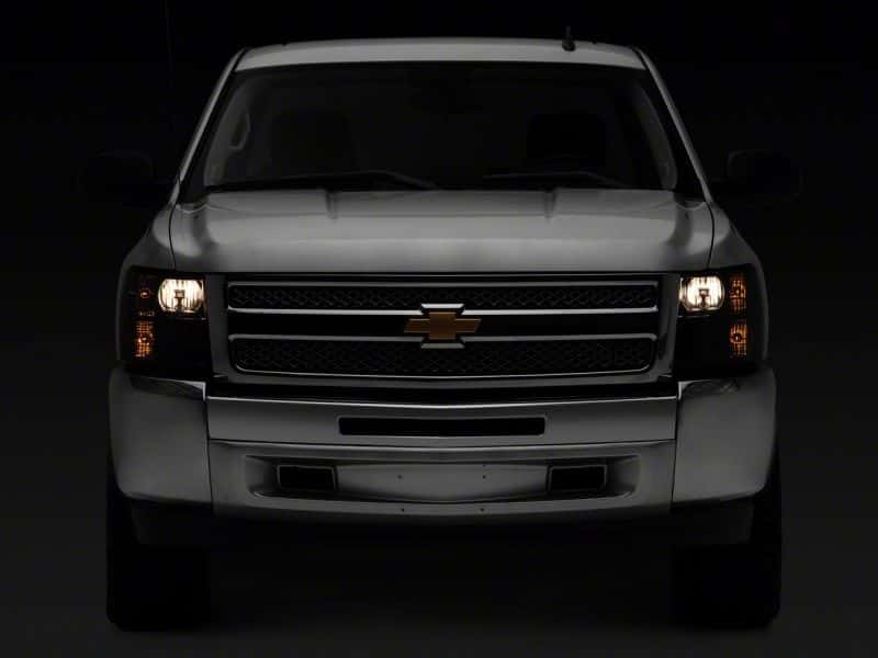 Raxiom — Raxiom 07-14 Chevrolet Silverado 1500 HD Axial OEM RepHeadlights- Chrome Housing- Smoked Lens
Headlights - view 8