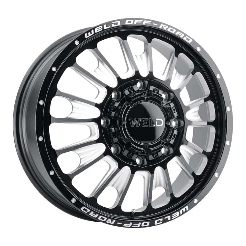 Weld — Weld Off-Road W121 20X8.25 Scorch Front 8X200 ET108 BS8.90 Gloss Black MIL 142.2 - view 3