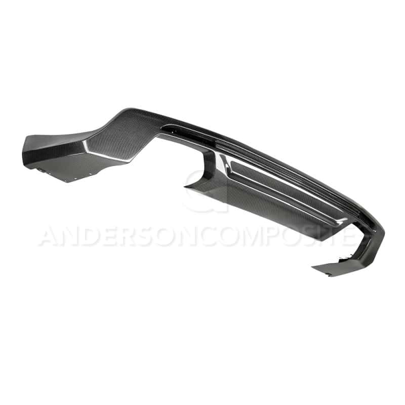 Anderson Composites — Anderson Composites 17-18 Chevrolet Camaro ZL1 Type-LE Rear Diffuser - view 1