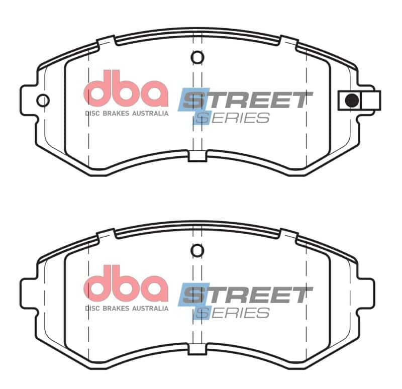 DBA — DBA 90-96 Nissan 240SX (Excl ABS) Front Street Series Brake Pads
Brake Pad - view 2