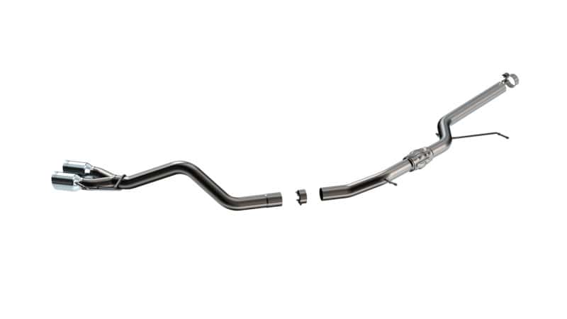 Borla — Borla 23-24 Ford Maverick Tremor 2.0L 4WD Crew Cab w/ Short Bed 2.5in S-Type Cat-Back w/ Chrome Tips
Cat-Back System - view 1