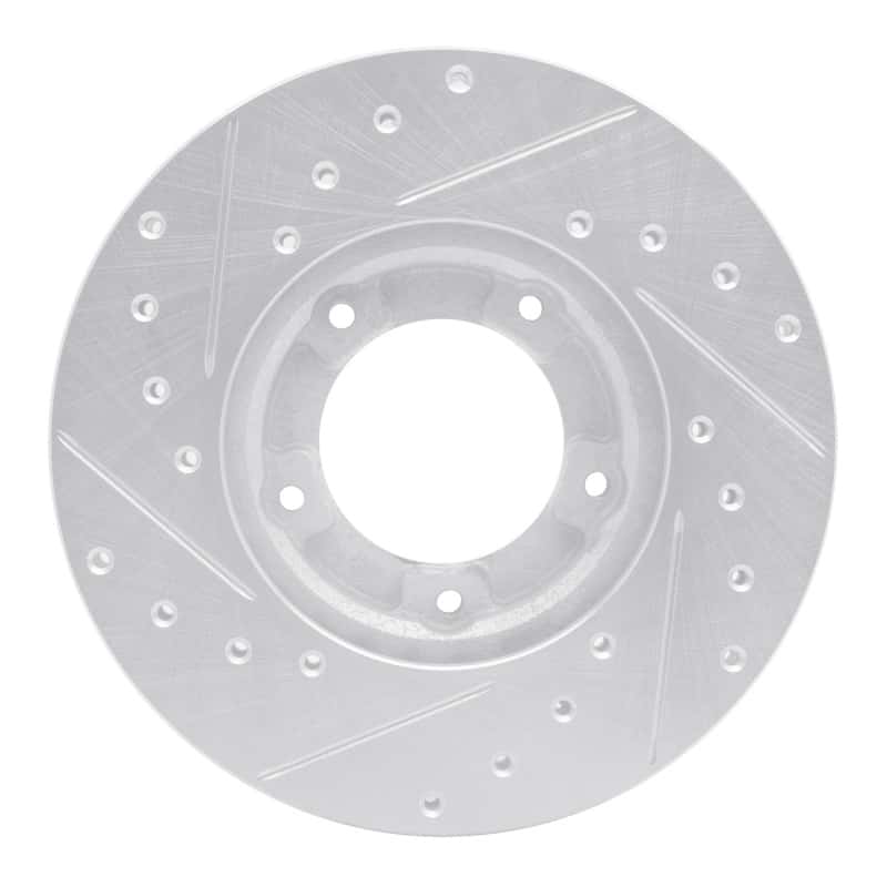 R1 Concepts — R1 85-92 Toyota Pickup Front Right Drilled & Slotted Silver Brake Rotor
R1 Brake Rotor Drill - view 5