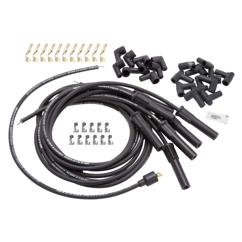 Edelbrock — Edelbrock Spark Plug Wire Set Universal Flex Boots 500 Ohm Resistance 8 65mm Black Wire (Set of 9)
ELECTRONICS - view 3