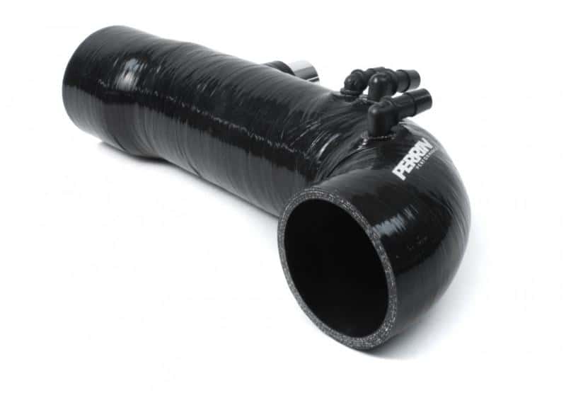 Perrin Performance — PERRIN 02-07 Subaru WRX / 04-21 STI Turbo Inlet Hose 3in. (For Aftermarket Turbos Only) - Black - view 3