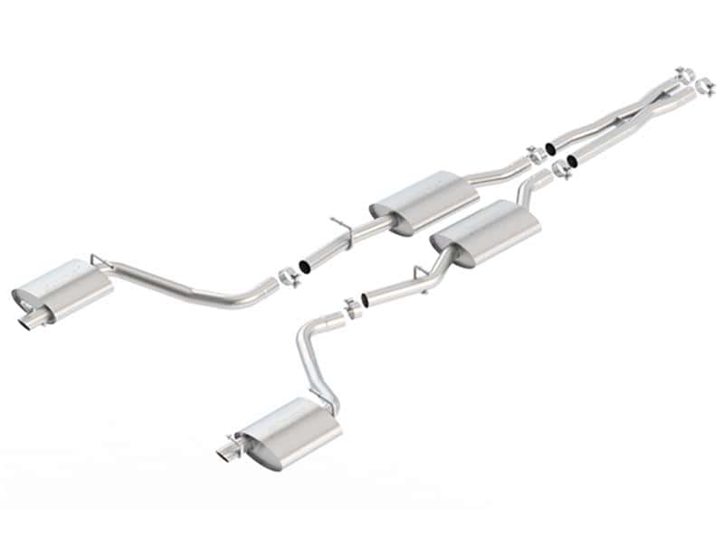 Borla — Borla 2015 Dodge Challenger 3.6L V6 S-TYPE Catback Exhaust No Tips Factory Valance
Cat-Back System
ExhstSysKt - view 1