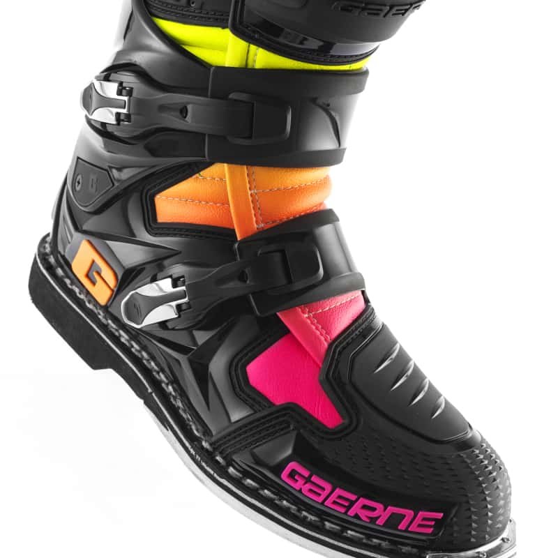 Gaerne — Gaerne SG12 Limited Edition Boot Black/Orange/Pink - Size 12 - view 5