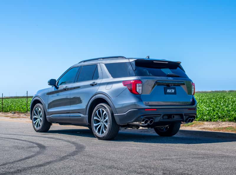 Borla — Borla 2020 Ford Explorer ST 3.0L V6 2.25in ATAK Exhaust - Chrome Tips
Cat-Back System - view 2