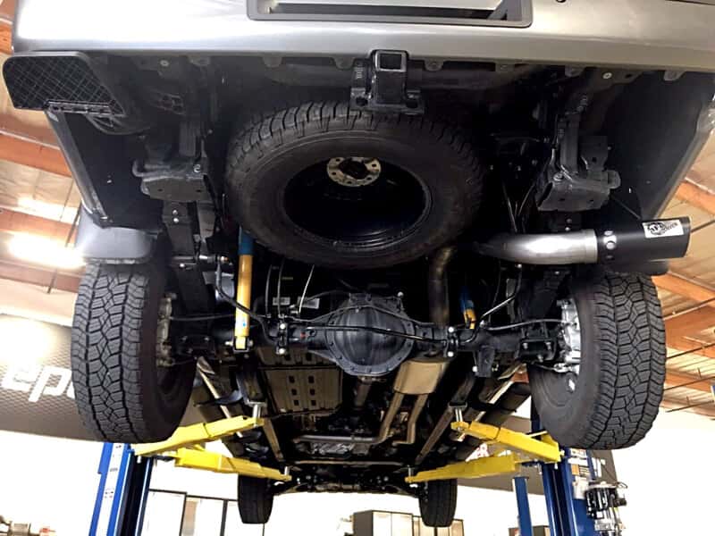 aFe — aFe MACHForce XP Exhausts Cat-Back SS-409 Nissan Titan XD 16-19 V8-5.6L - Black
Cat-Back Exhaust - view 6