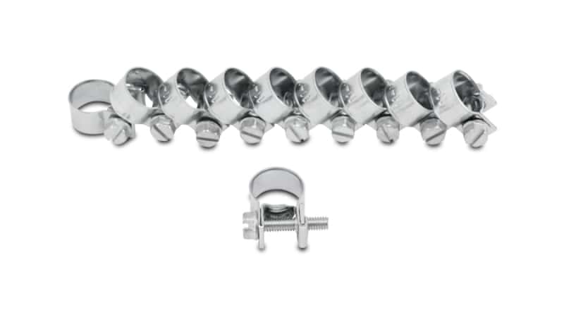 Vibrant — Vibrant Fuel Injector Style Mini Hose Clamps 15-17mm clamping range Pk of 10 Zinc Plated Mild Steel
15-17mmInjHsClmp10Pk
15-17mmInHosClmp10Pk
Hose Clamp - view 3
