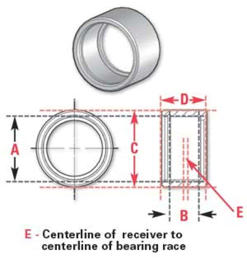 SPC Performance — SPC Performance ROUND BRG RECVR 1.0in.
BEARING RECEIVER
BRG RECVR EA - view 2