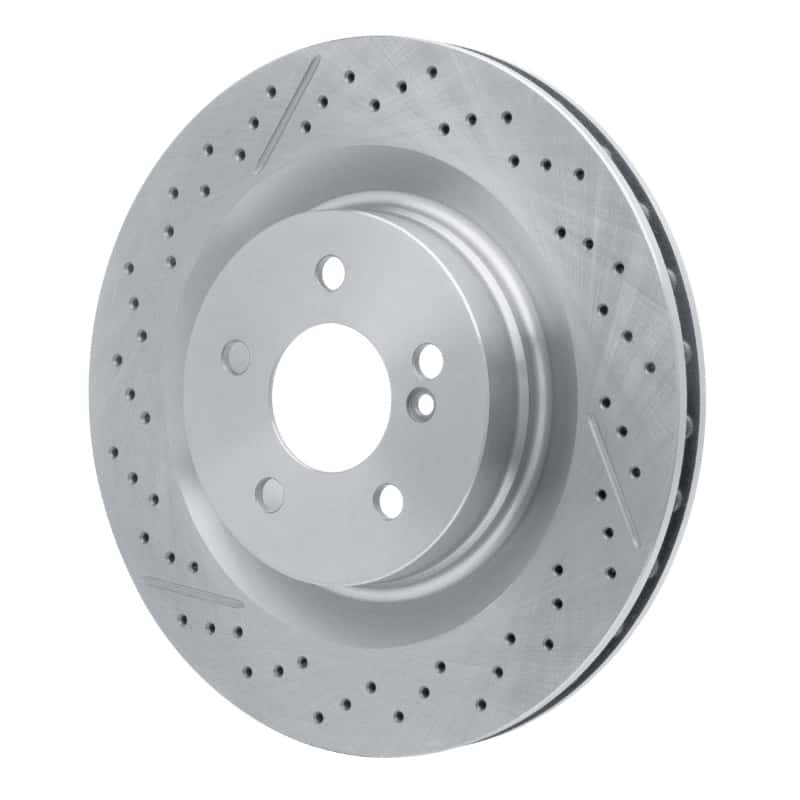 DFC — DFC 05-11 Mercedes-Benz SLK55 AMG Rear Drilled and Slotted Brake Rotor
DFC Brake Rotor - view 2